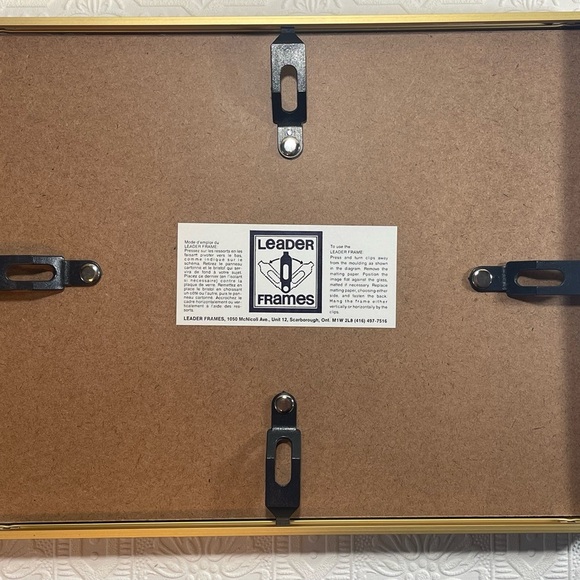 Female Black Brown and White Portrait Monoprint Painting Signed Dated by Artist. - Picture 11 of 11